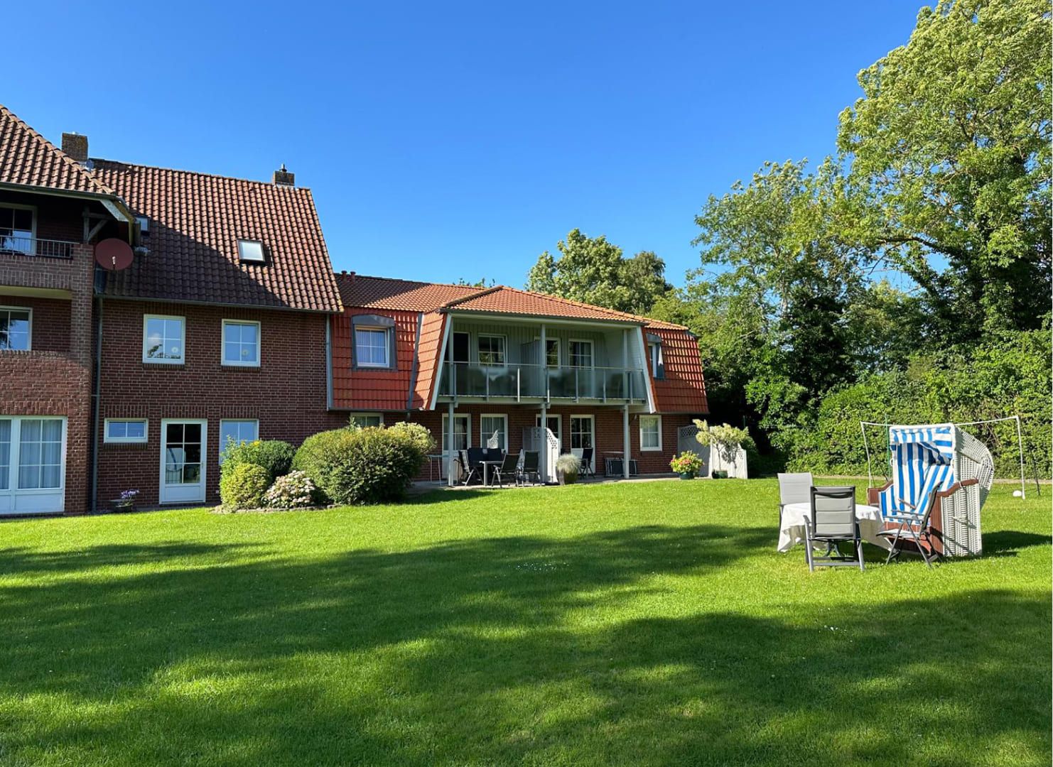 Ferienanlage vom Landhaus & Ferienwohnung Voss - Fehmarn OT Staberdorf mit Garten